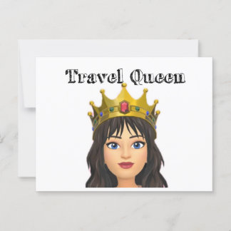 Travel Queen Postcard