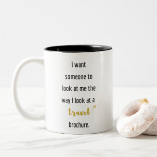 travel quote funny 325 ml Mug