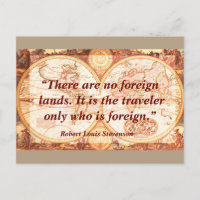 Travel quote - postcard