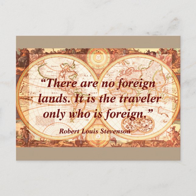 Travel quote - postcard (Front)