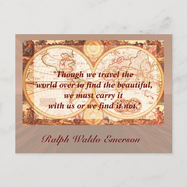 Travel quote - postcard (Front)