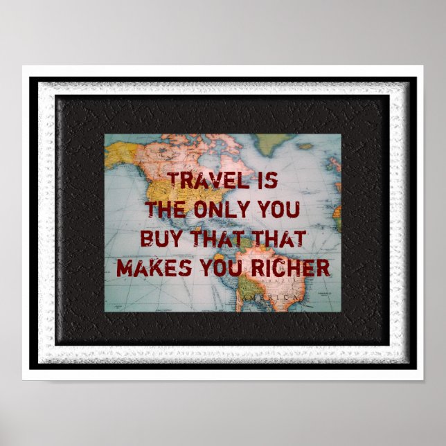 Travel quote - poster (Front)