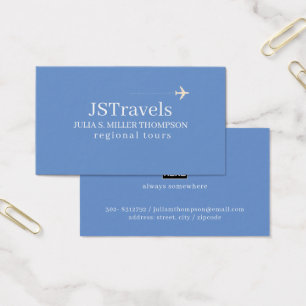 Travel Regional Tours cornflower blue