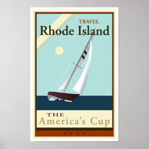 Travel Rhode Island Poster