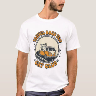Travel Road Trip Cat Pet Lover Shirt Art - Travel 