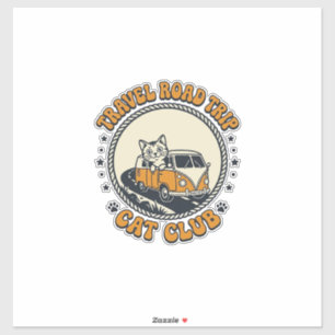 Travel Road Trip Cat Pet Lover Shirt Art - Travel