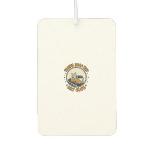 Travel Road Trip Cat Pet Lover Shirt Art - Travel Car Air Freshener