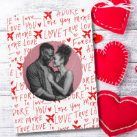 Travel Romantic Photo Love You Aeroplane Custom