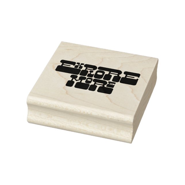 Travel Sayings Rubber Stamp (Stamp)