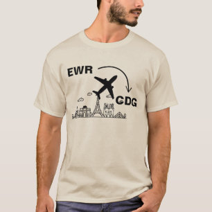 Travel Shirt to Paris France