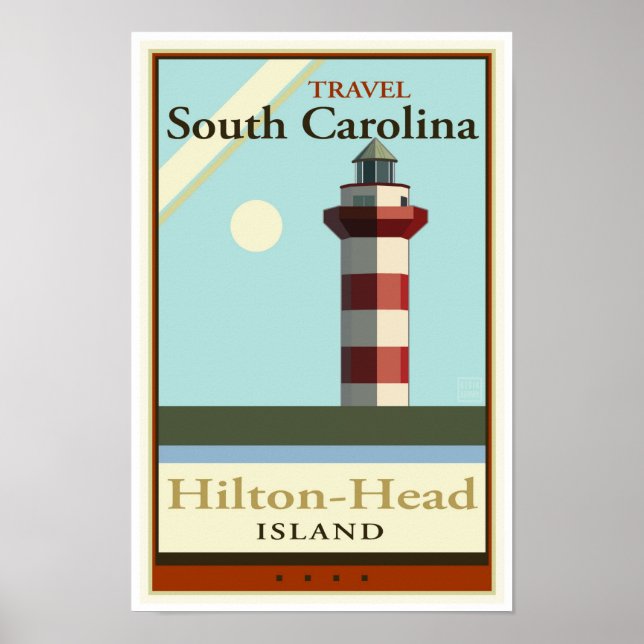Travel South Carolina Poster (Front)