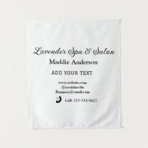 travel spa salon guest information vacation beach  tapestry