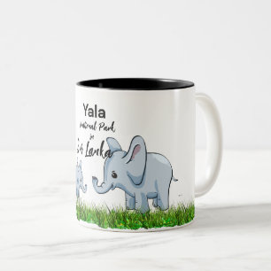 Travel Sri Lanka Two-Tone Coffee Mug