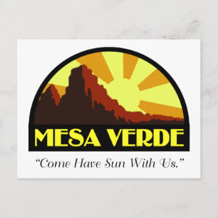 Travel Sticker Postcard