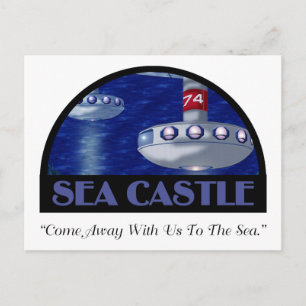 Travel Sticker Postcard