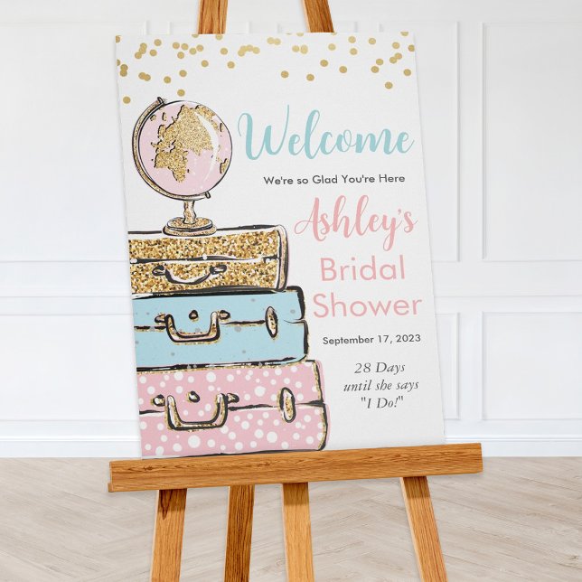 Travel Suitcase Welcome Sign Poster (Creator Uploaded)