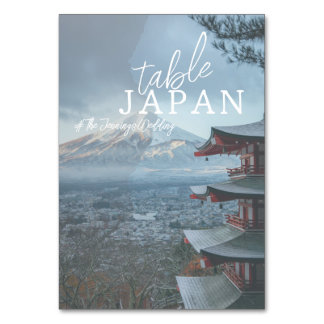 Travel Table Name Cards