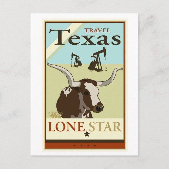 Travel Texas Postcard (Front)