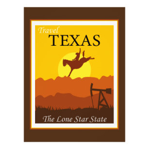 Travel Texas, the Lone Star State Photo Print