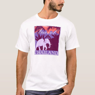 Travel Thailand white elephant T-Shirt