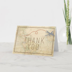Travel Thank You Card
