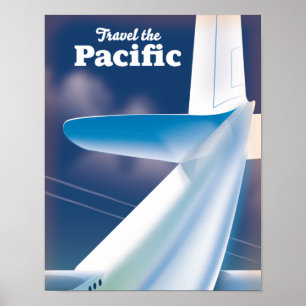 Travel the Pacific Poster
