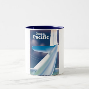 Travel the Pacific Two-Tone Coffee Mug