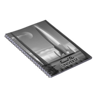 Travel the Universe Mono ( limited edition print) Notebook