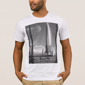 Travel the Universe Mono ( limited edition print) T-Shirt