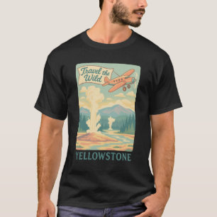Travel The Wild - Yellowstone National Park T-Shirt