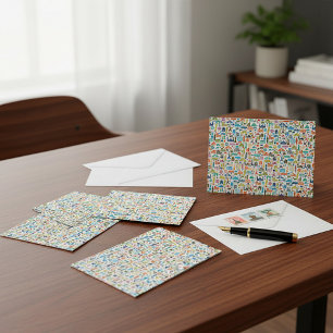 Travel the world card