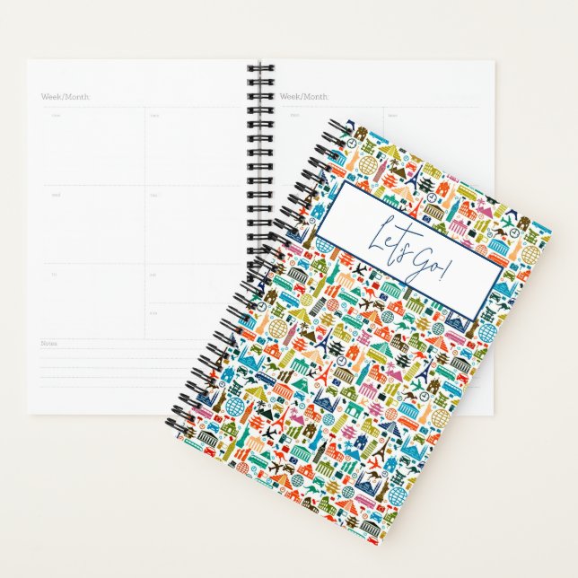 Travel the world custom planner (Display)