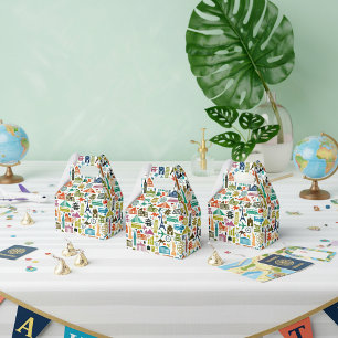 Travel the world favour box