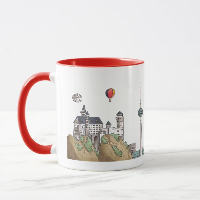Travel the World - Germany Mug (Left)