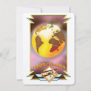 Travel the World Golden Globe