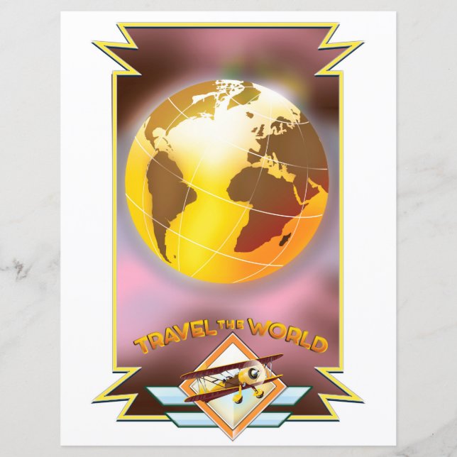 Travel the World Golden Globe (Front)