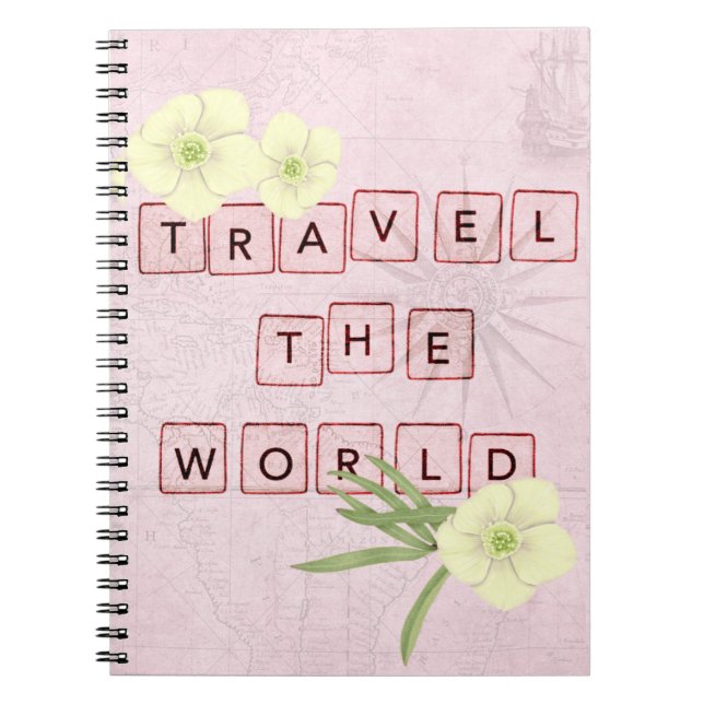 Travel the World Notebook (Front)
