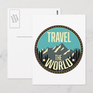 Travel the World Postcard