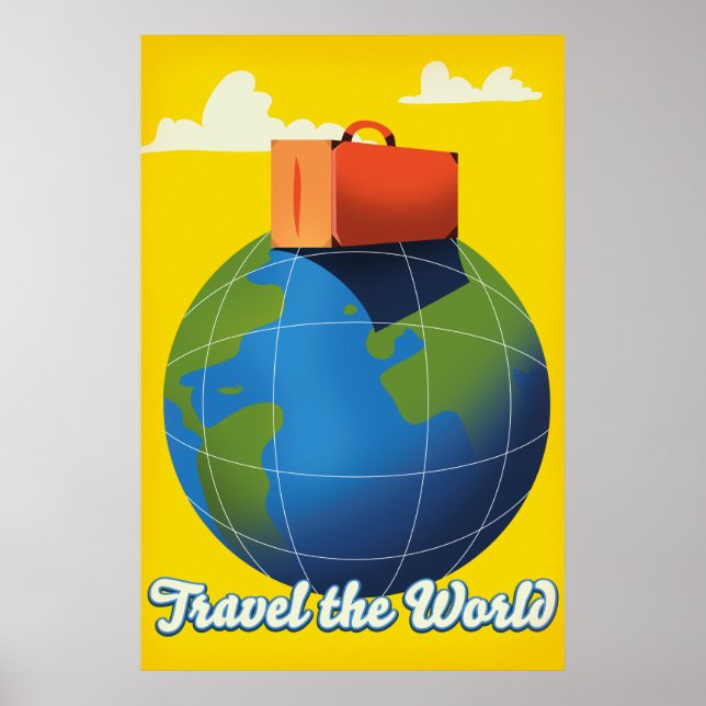 Travel the World Poster (Front)