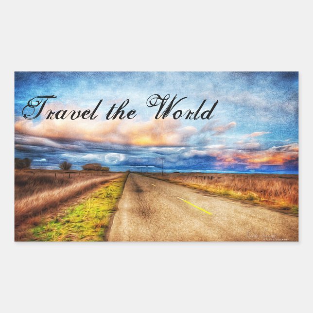 Travel the World Stickers (Front)