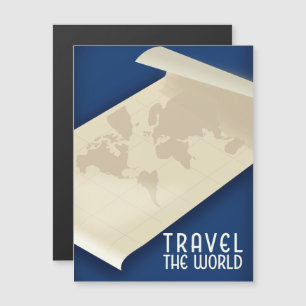 Travel the World vintage style travel poster
