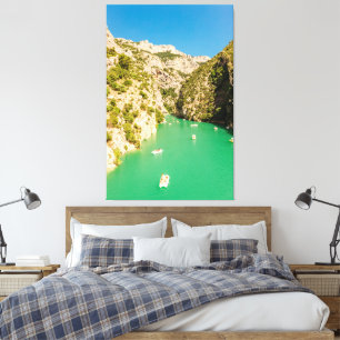 Travel Themed Home Decor with Gorge Photo