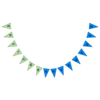 Travel Themed Stringed Letters Bunting