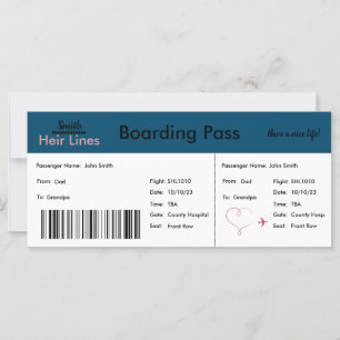 Travel-Themed "We're Expecting" Announcement