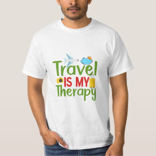 Travel Therapy and Inspiration, Lifetime Adventure T-Shirt