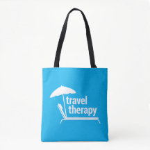 Travel Therapy Beach Bag & Purse