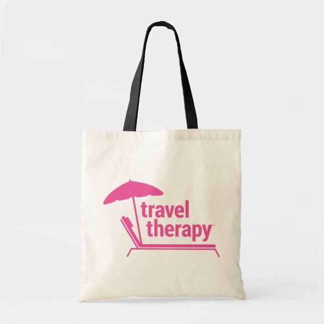Travel Therapy Tote Bag (Front)
