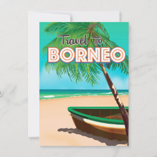 Travel to Borneo Invitation