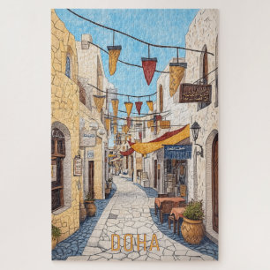 Travel to Doha Qatar Jigsaw Puzzle