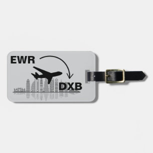Travel to Dubai United Arab Emirates Luggage Tag